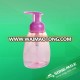 250ml plastic PET bottle with soap pump